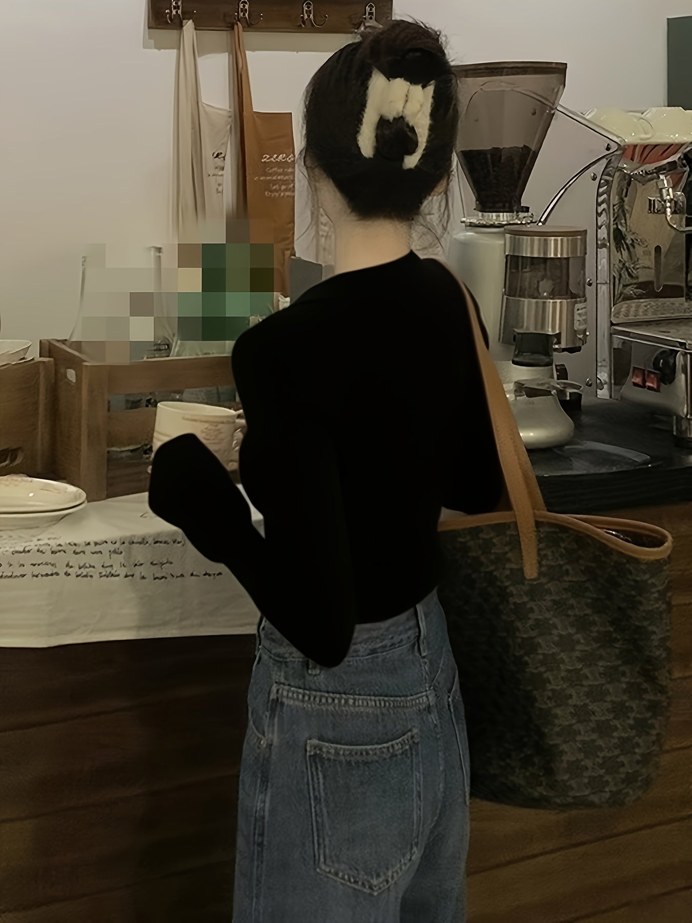 Women'S Elegant V-Neck Sweater - Slim Fit Long Sleeve Office & Everyday Top, Soft Sweater for Fall\Winter, Chic Layering Piece for Women, Professional & Casual Outfits