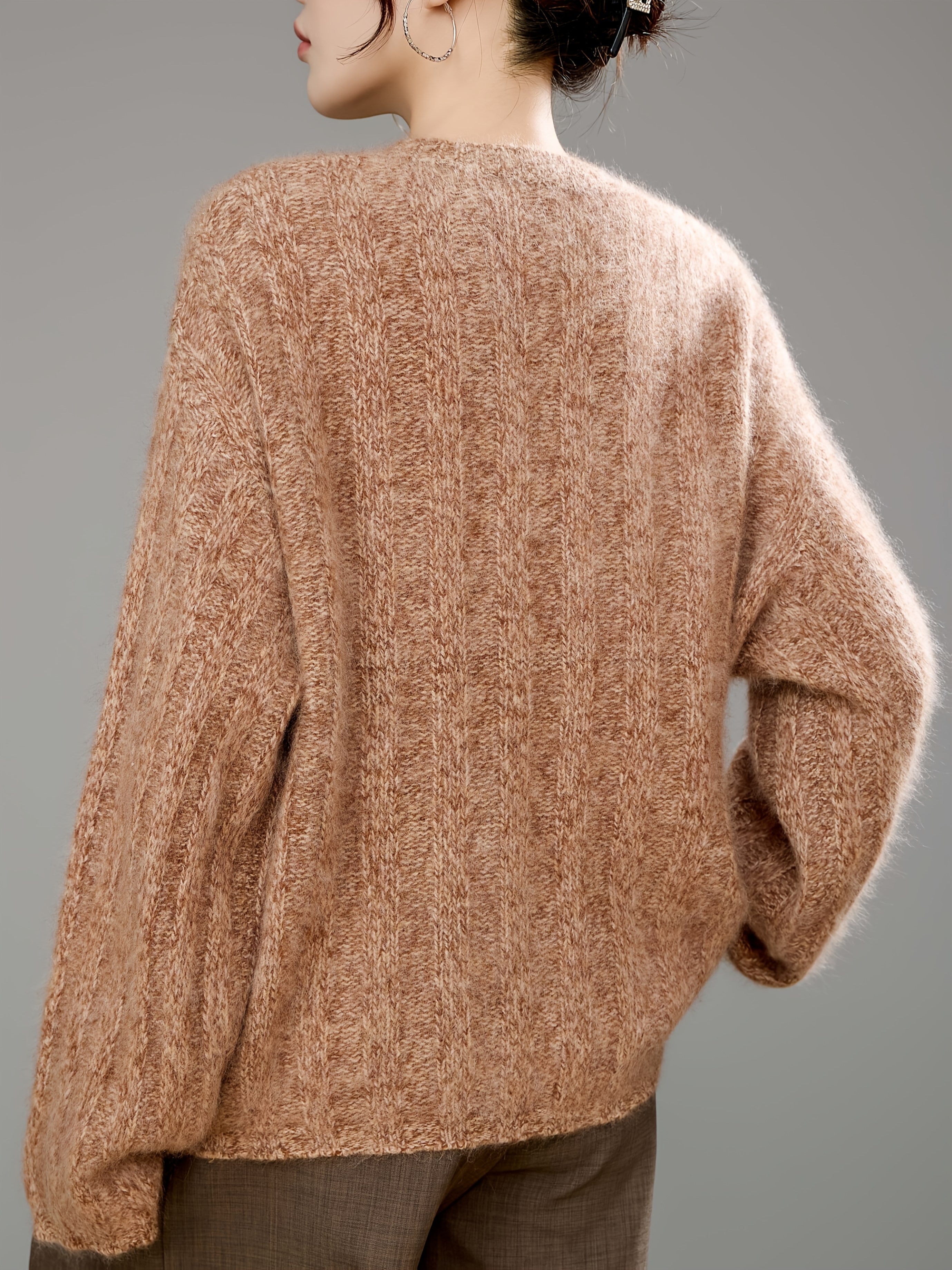 Heavyweight Cashmere Heavyweight Cashmere V-Neck Sweater | Autumn\Winter 2025 New Plush Feel Like a Cloud